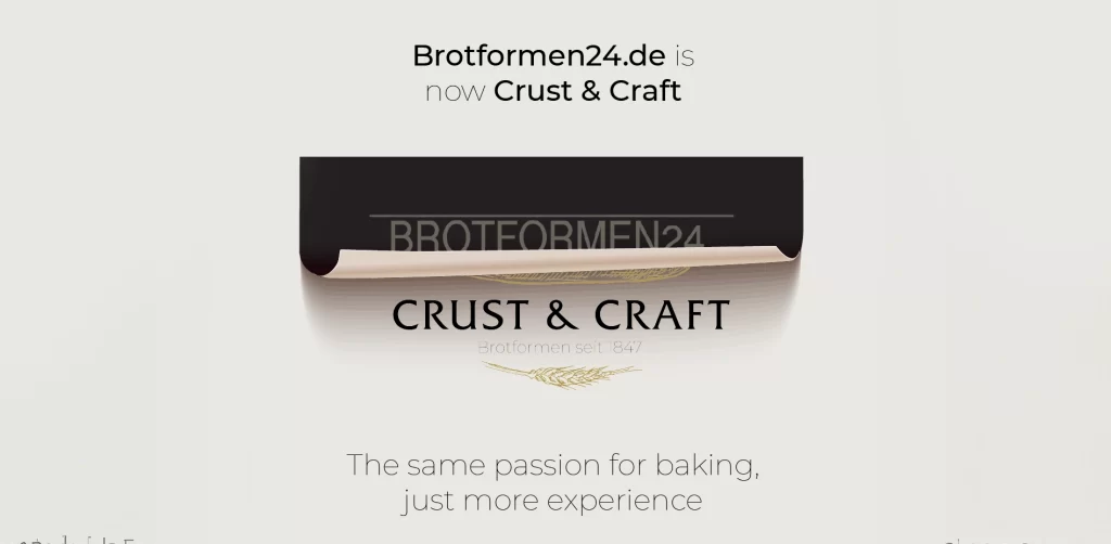 Special Discounts And An Important Announcement. A New Era At Brotformen.de Is Here! 2 A New Era At Brodformen.de Is Here!