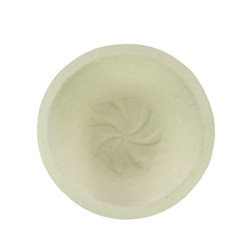 Wood pulp Banneton 750g bread round with spiral Wood pulp Banneton 750g bread round with spiral