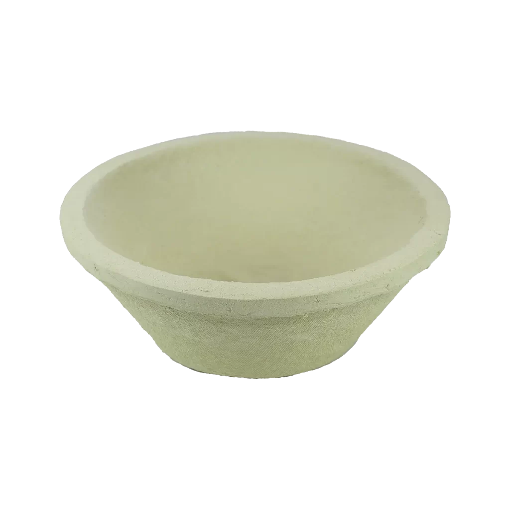 Woodpulp Banneton round with spiral for bread 750g Woodpulp Banneton round with spiral for bread 750g
