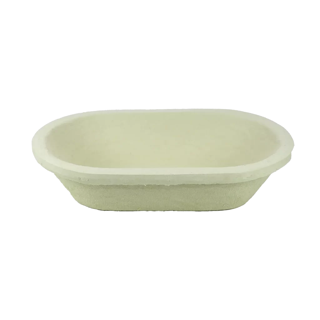 Wood pulp Banneton 1kg bread oval smooth