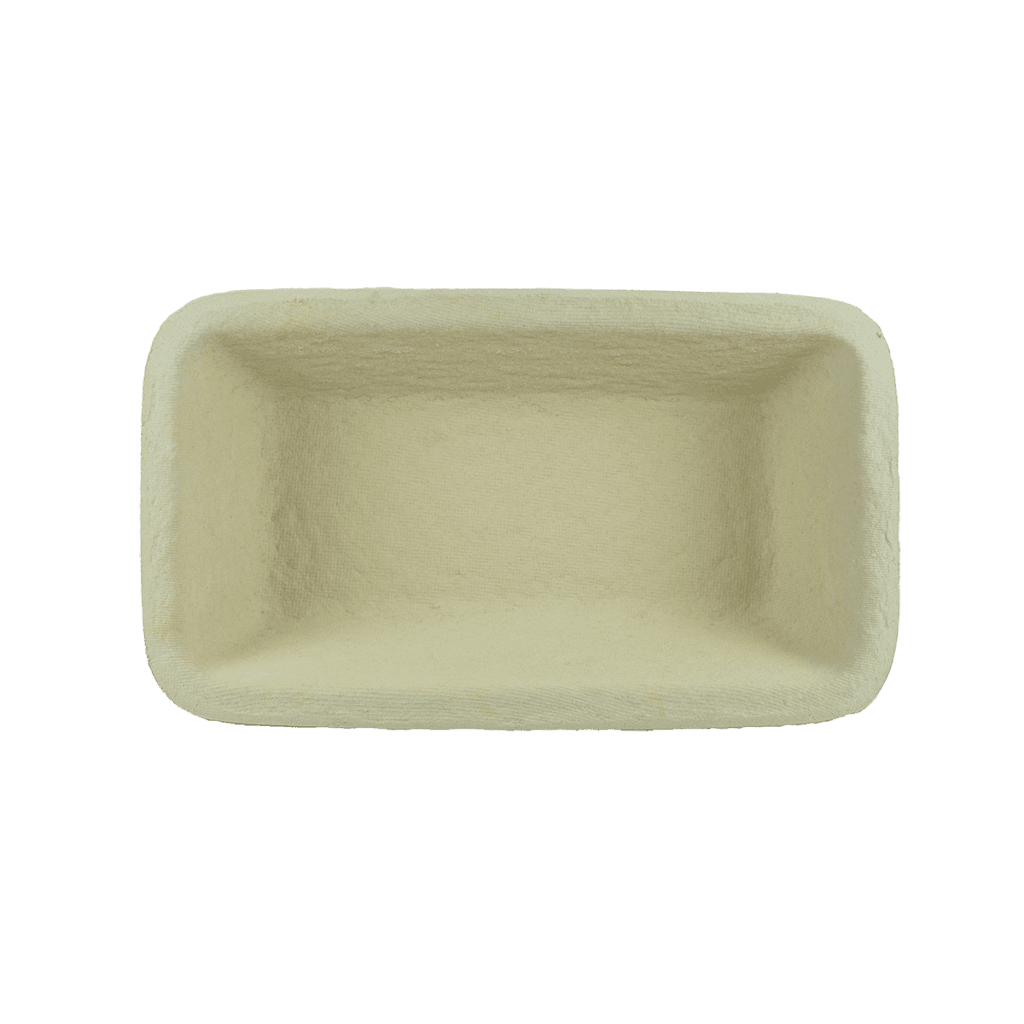 Wood pulp Banneton bread 0.75kg long angular