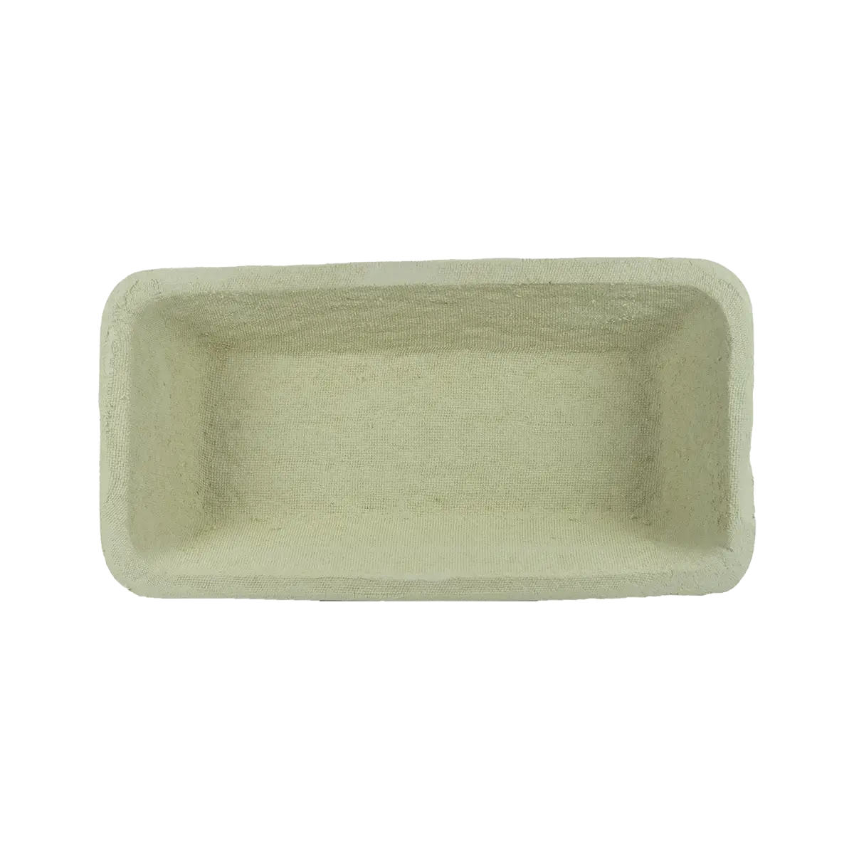 Wood pulp Banneton bread 0.75kg long angular with plait pattern