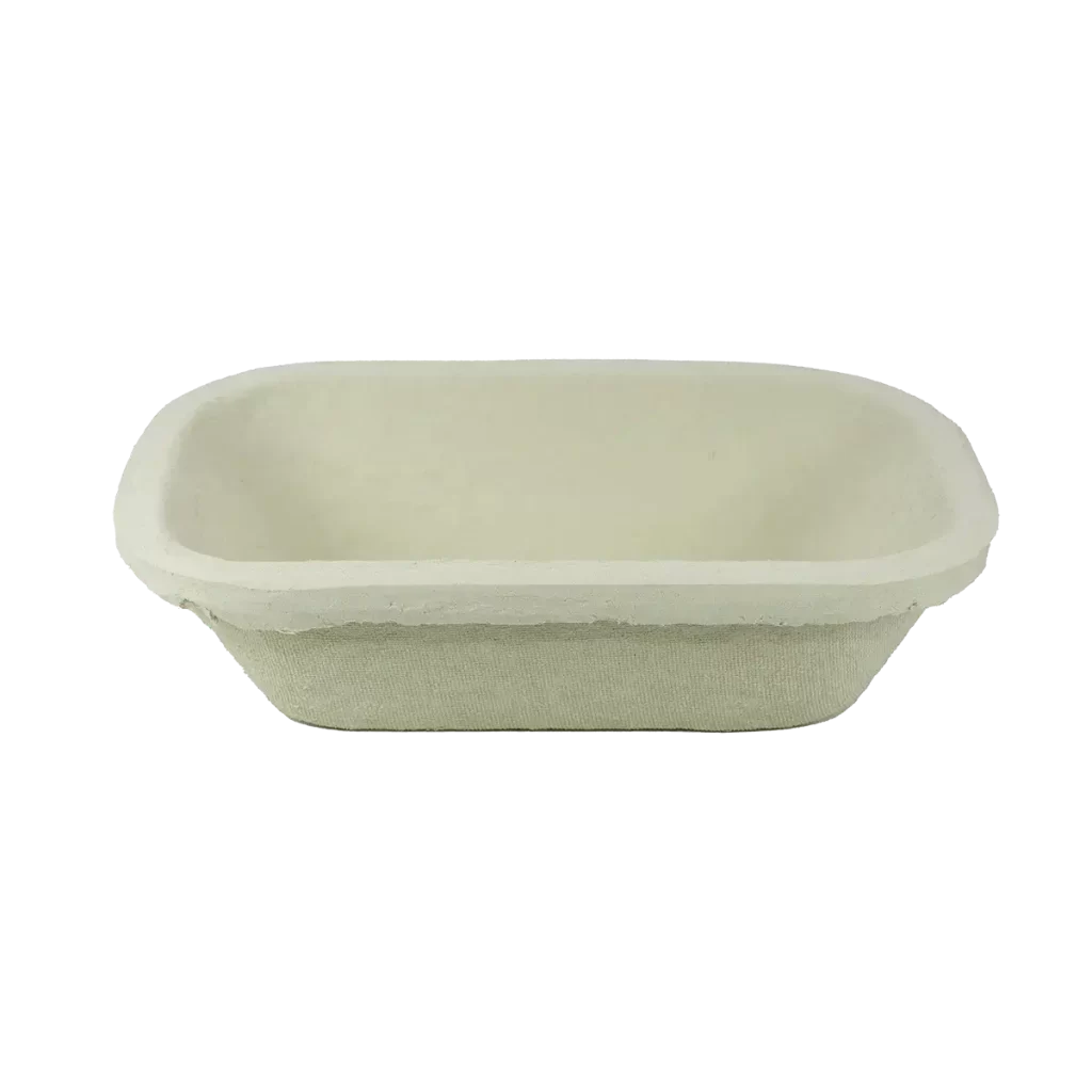 Wood pulp Banneton 1kg bread long angled