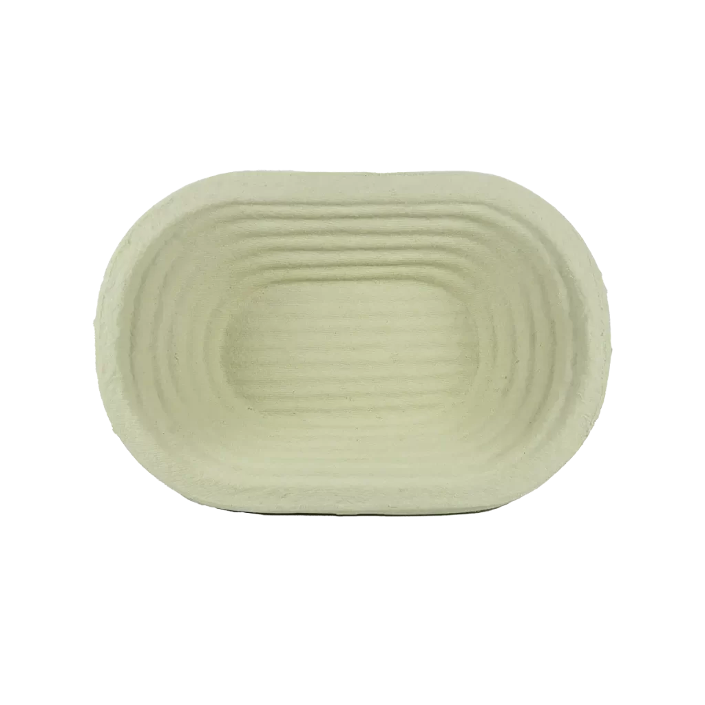 Wood pulp Banneton 0.75kg bread oval crease