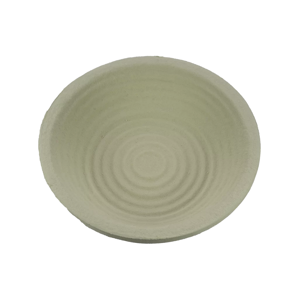 Wood pulp Banneton 1kg bread round crease